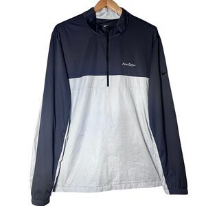 Nike Shield 1/4 Zip Jacket XL Colorblock Gray Beau Rivage Windbreaker Pullover